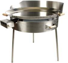 Paella- Wokkipannut ulkokäyttöön Paella- Wokki 915 96 cm 120 21 kw 1 2 R960-85 cm WS915 Wokki pannuja voidaan käyttää myös friteeraukseen!