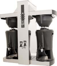 KAHVI 5 Mega Gold A 2,5L - 230V2,2kW - 17 kuppia suodatuskerta - suodatusaika 7 min - 19L tunnissa - 2,5 L suoraan säiliöön ( Mega Gold A x 2 2,5L arvot x2 ) - vedensyöttö automaattinen