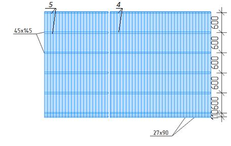 Tämän jälkeen voi aloittaa lattiakannattajien asentamisen Asentakaa lattiakannattajat 45x145