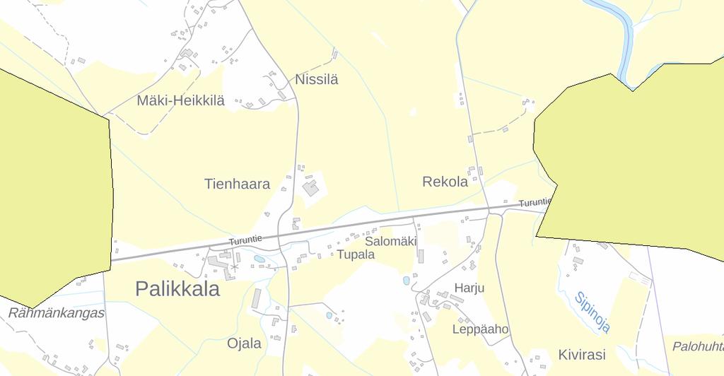 FCG SUUNNITTELU JA TEKNIIKKA OY/ FCG Arkkitehdit SELOSTUS 6 (22) Kuva 5. Lähialueen pohjavesialueet (ote paikkatietoikkuna 18.4.2018) 3.