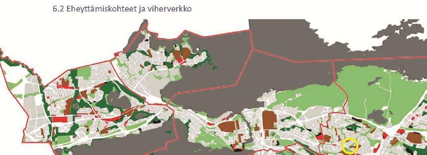 15 Karttaote EHYT Yhdyskuntarakenteen eheyttäminen Tampereella - selvityksestä. 3.