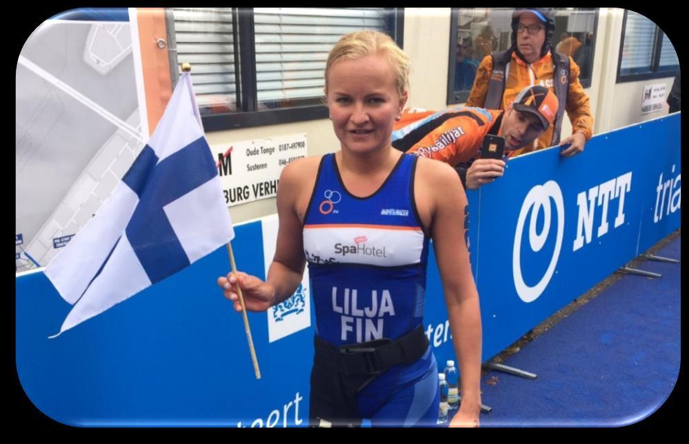b. Kesäparalympialajien kilpailuvuosi 2017 Kesäparalympialajien arvokilpailuvuosi alkoi mukavasti Liisa Liljan voittaessa kesäkuussa paratriathlonin EM-kilpailuissa kultaa ja jatkoi erinomaisia