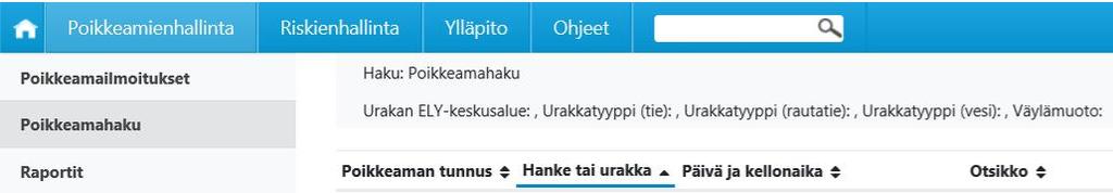 Käyttövinkkejä Listauksia voi järjestää aakkos- tai