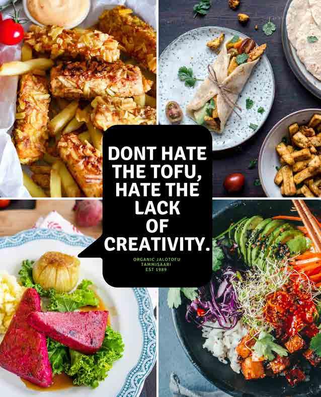 seesamöljyä OHJE: Esivalmistele tofu: Leikkaa tofu kuutioiksi. Painele palasia kahden talouspaperin välissä kuiviksi.