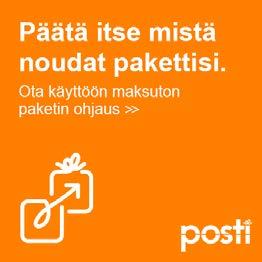 Postin toimitukset-bannerissa on huomioitu mahdollinen tarjoushinnoittelu.