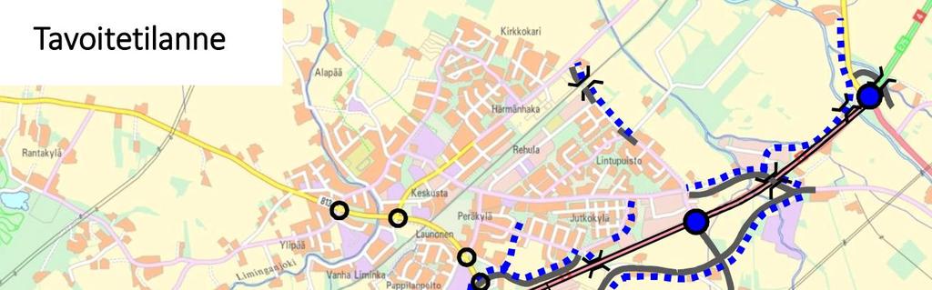 2.1 Valtatien 8 parantaminen Valtatielle 8 esitetyt ratkaisut perustuvat vuonna 2015 valmistuneeseen kehittämisselvitykseen, joka on laadittu Limingan kunnan ja Pohjois-Pohjanmaan ELY-keskuksen