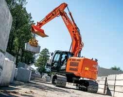 kehitetty erityisesti keskiraskaita Zaxis-6-kaivukoneita varten.