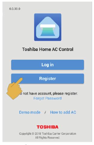 Tietoja Toshiba Home AC Control -sovelluksesta. 1.