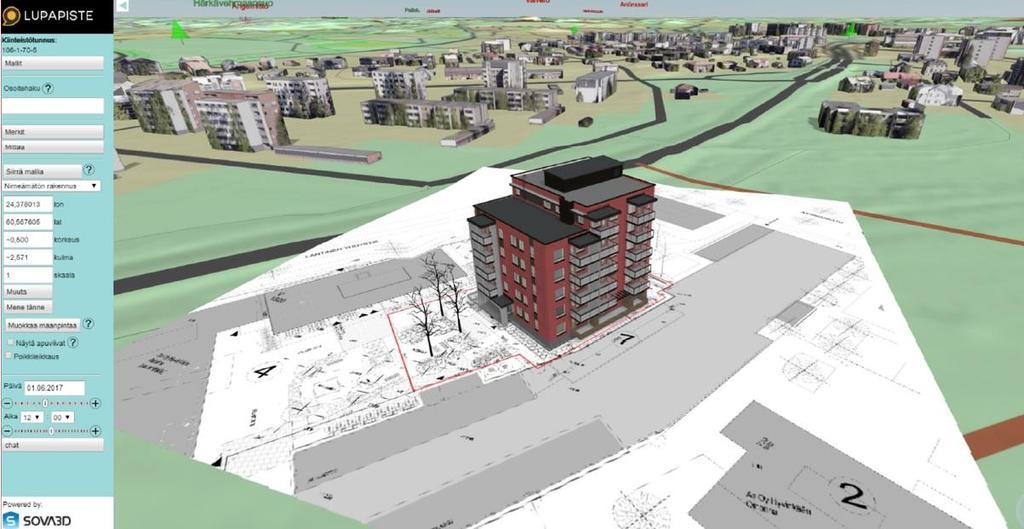 3D-MALLIT RAKENNUSVALVONNASSA KAUPUNKIMALLI + BIM-MALLIT: KAUPUNKIKUVALLINEN ARVIOINTI, NÄKYMÄT,
