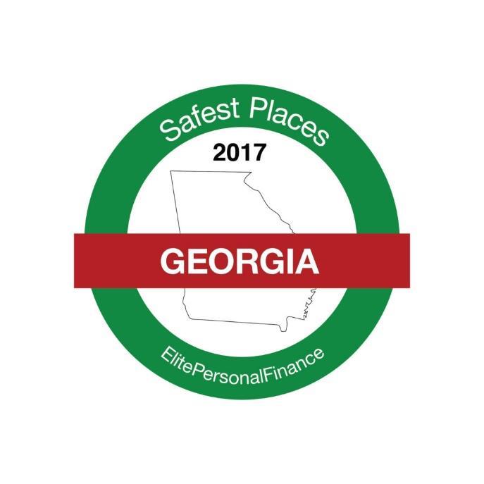 (Archive) Safest Places to Live in Georgia 2017 This is an archived document of the Safest Places in Georgia 2017.