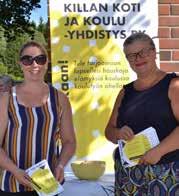 Makkaraa olivat paistamassa partiolaiset. Alueelle ollaan perustamassa omaa lippukuntaa.