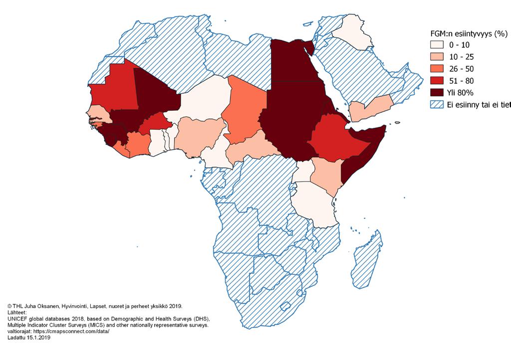 TYTTÖJEN JA NAISTEN SUKUELINTEN SILPOMISEN (FGM) ESTÄMISEN TOIMINTAOHJELMA Liite 3.