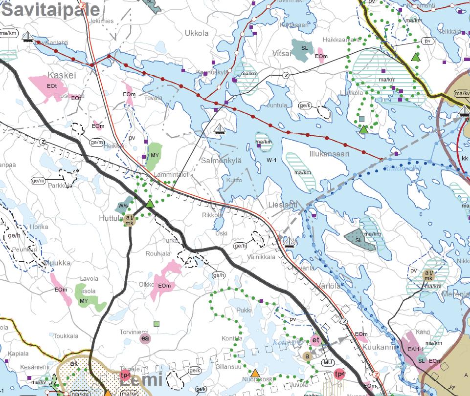 4 Etelä-Karjalan liiton maakuntavaltuusto on kokouksessaan 9.6.2010 hyväksynyt Etelä-Karjalan maakuntakaavan. Ympäristöministeriö vahvisti maakuntakaavan 21.12.2011.