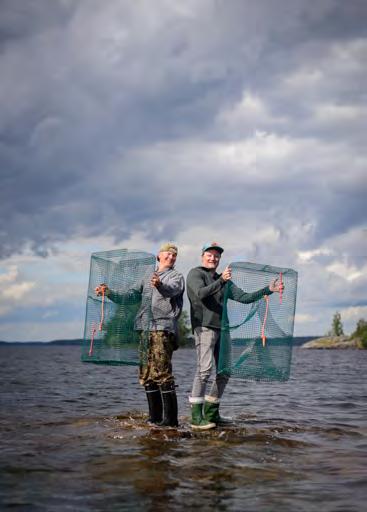 Saimaa-katiskan malli on peräisin Rantasalmelaiselta ammattikalastaja Markku Kettuselta.