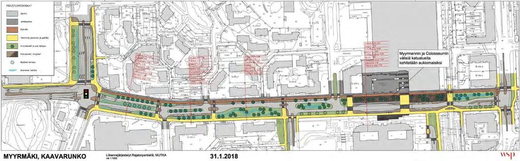 ASEMAPRROS : tasoa MASEMA Pysäöintitalo ar Tippa Kilpailualueelle muodostuu useamman auion sarja.