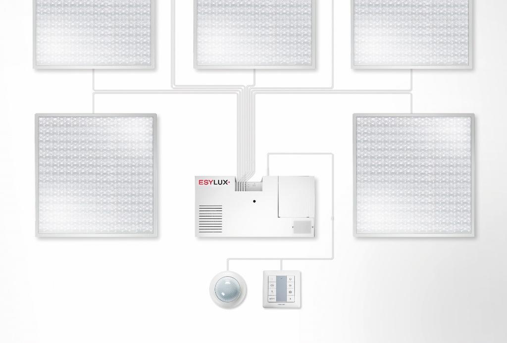 ESYLUX Light Control ELC Älykäs ohjaustekniikka