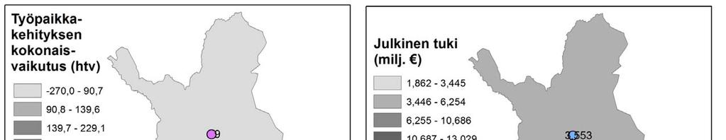 Tuen työpaikkavaikutukset