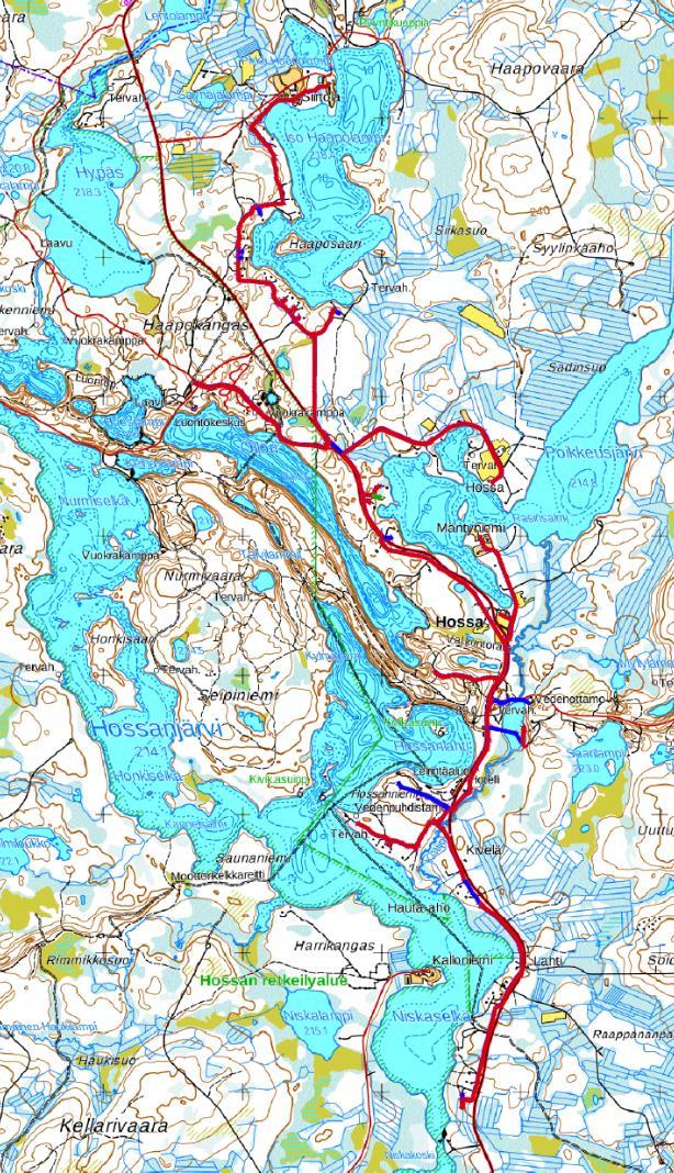 FCG SUUNNITTELU JA TEKNIIKKA OY Kaavaselostus 8 (42) Kuva 6. Vesi- ja viemäriverkosto kaava-alueella. 4 Kulttuuriympäristö 4.
