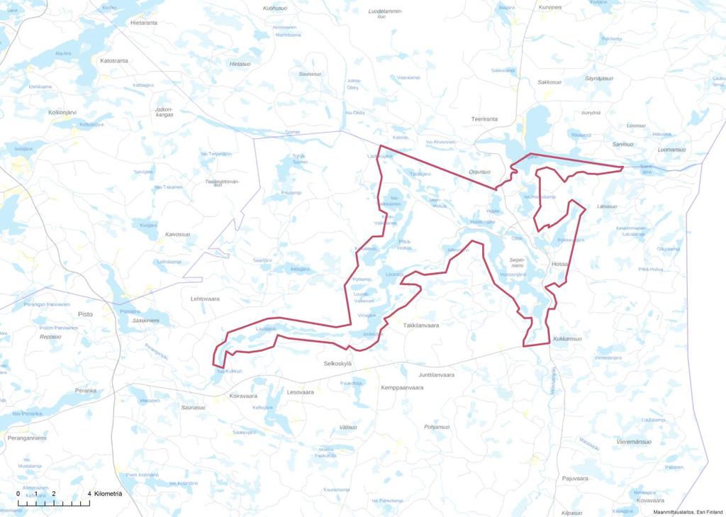 FCG SUUNNITTELU JA TEKNIIKKA OY Kaavaselostus 1 (42) Hossan rantaosayleiskaavan muutos 1 Perus- ja tunnistetiedot Selostus liittyy päivättyyn Hossan rantaosayleiskaavaan.
