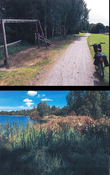 Vesistöä ympäröivä puistoalue on toteutettu kaupunginpuutarhuri Leena Tonterin laatiman suunnitelman mukaisesti vuonna 1997.