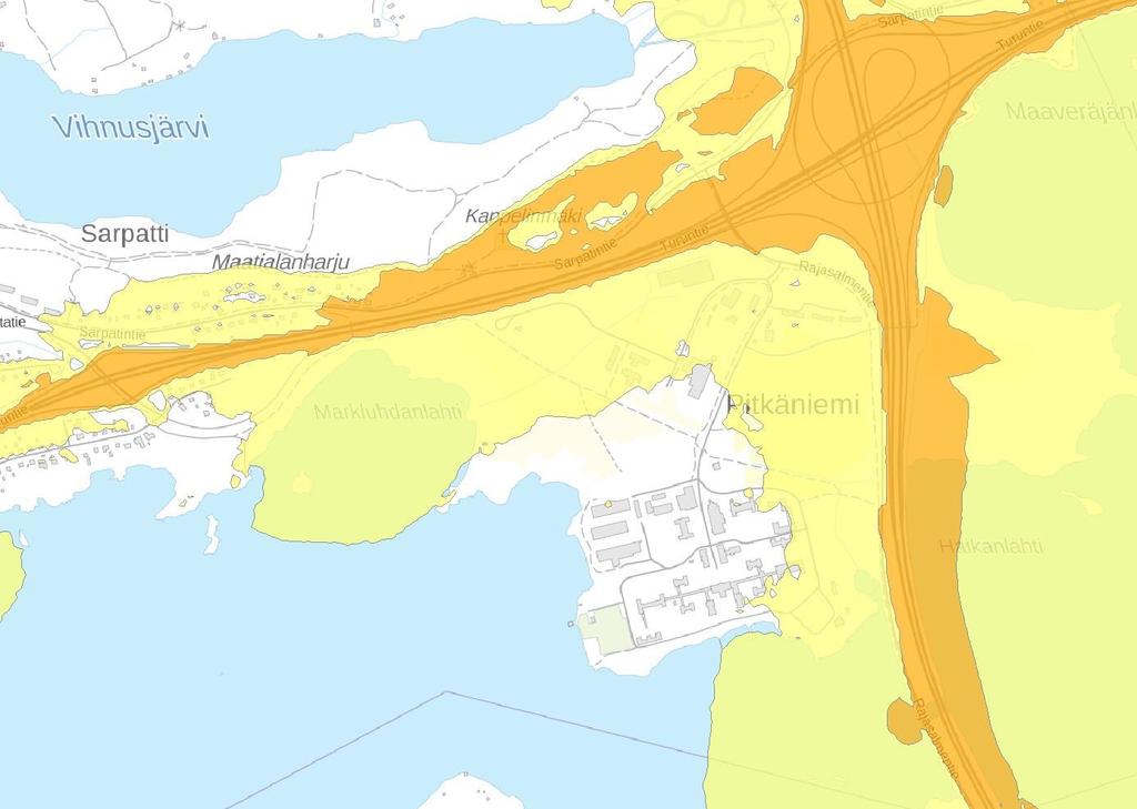 Yhdyskuntatekniikka Kaukolämpö-, vesi-, jätevesi- ja sadevesijohdot sijaitsevat Kivimiehenkadulla.