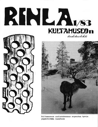 fi kuva ekan rihlan kannesta Oikealla olevassa kuvassa puolestaan on Rihla-lehden ensimmäinen kansikuva vuodelta 1983.