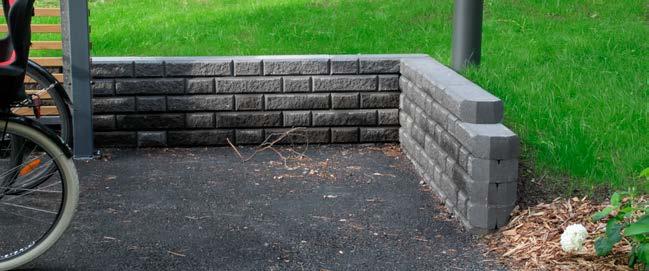BETO-VALLIMUURI, grafiitti UUTUUS KANSIKIVIPARI koko (p x l x k) kpl/lava kpl/m 2 kg/kpl m 2 /lava lavan paino tehdas 560 x 200 x 100 mm 60 kpl 17,8 kpl 24 kg 3,37 m