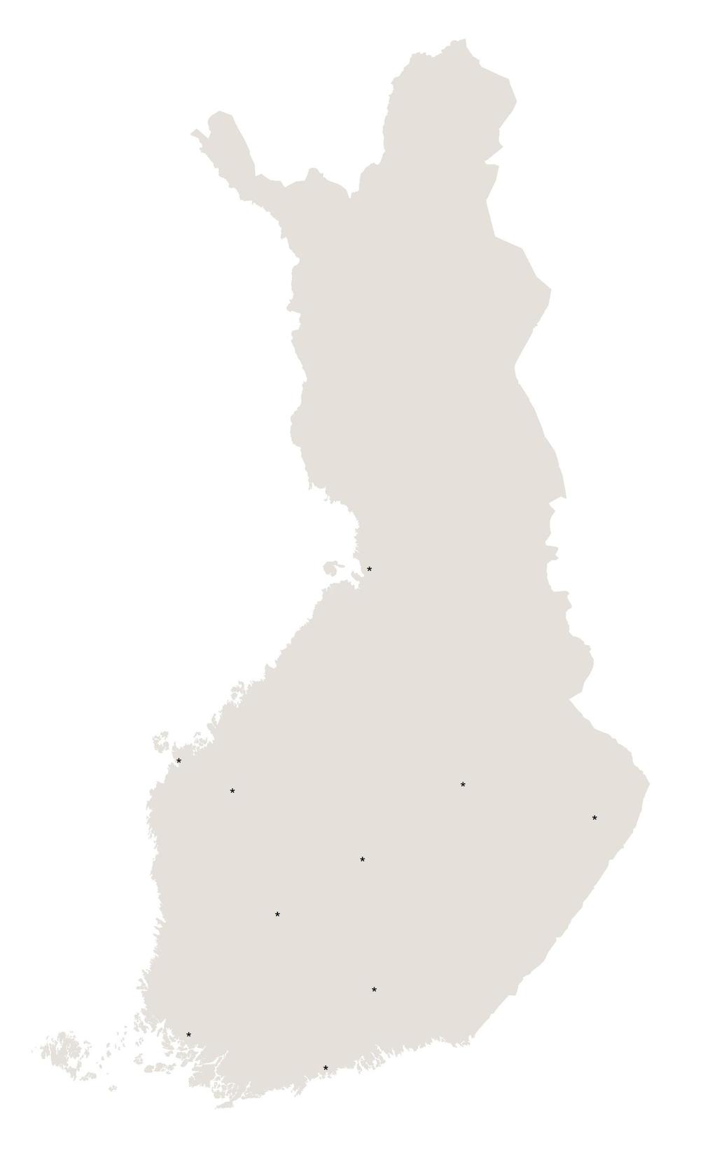 Muut ympäröivät kunnat Ydinkaupunkiseudun kunnat Keskuskaupunki Oulun Vaasan Seinäjoen Jyväskylän Kuopion