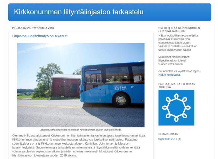 Asukasvuorovaikutus Blogi https://hslkirkkonummi.blogspot.
