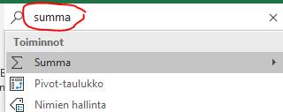 Voit kiinnittää tiedoston listaasi tiedoston nimen perässä olevalla kuvakkeella. Avaa tiedosto klikkaamalla sitä. Kuva 2 2.