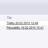 Näet yhteenvedon tekemästäsi tilauksesta. Voit lähettää viestin tilauksen käsittelijälle Tilauksen lisätiedot -kohdasta. Lisätiedot-kenttään voit määritellä tilauksen jälkikäsittelyn lisätiedot, esim.