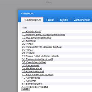 Työmaa-välilehti TR-mittarit Sähköinen TR-mittari on rakennustyömaille suunniteltu tarkastusmenetelmä.