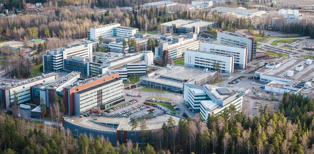 Nokia Karaportti Campus ESCO campustason energiapalvelusopimus Kampuslaajuinen ESCO sopimus Haasteet Tavallisesti energiansäästöinvestointeja katsotaan enintään 3 vuoden takaisinmaksuajalla ja