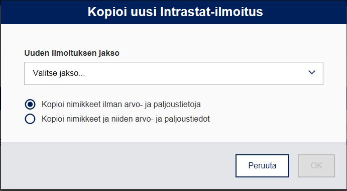 Kun ilmoitus on virheetön, lähetys Yhteenveto ja lähetys-näytöltä onnistuu ja järjestelmä antaa lähetyksestä viestin Intrastat-ilmoitus on lähetetty onnistuneesti Tulliin.