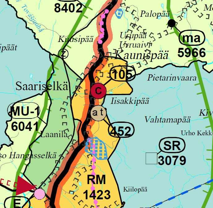 Maakuntakaava Maakuntakaava on ohjeena laadittaessa yleiskaavaa tai