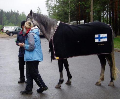 Kilpailimme matkaratsastuksessa yhdessä 1990 luvun lopun ja 2000 luvun alun kilpailuissa. Maijalle ei kilpailemisessa ollut tärkeintä voitto, vaikka sellaiseen aina pyrkikin.