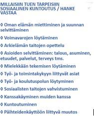 Mitä sosiaalinen kuntoutus on ja kenelle se on tarkoitettu Sosiaalihuoltolakiin, joka tuli voimaan 1.4.2015, on kirjattu uutena palveluna sosiaalinen kuntoutus.