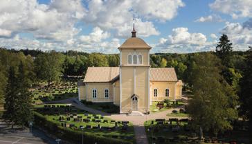 Kirkkotie 8 www.eurajoenseurakunta.fi 8 Eurajoen Kustaa Aadolfin kirkko Uusklassinen vuonna 1803 valmistunut, Kustaa II Aadolfin mukaan nimetty puinen kirkko.