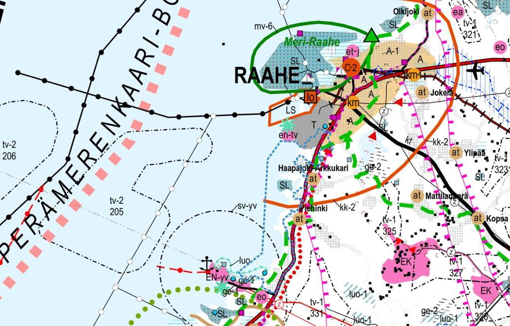 Pohjois-Pohjanmaan 3. vaihemaakuntakaavan luonnos oli maankäyttö- ja rakennuslain 62 ja MRA 30 mukaisesti julkisesti nähtävillä 10.4. 12.5.2017.