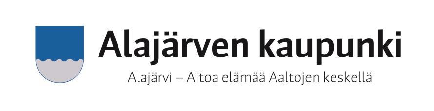 Alajärven kaupunki Hallintosääntö Hyv.