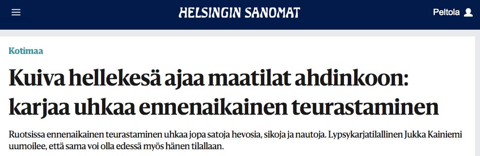 1. Tietoa ei käytetä