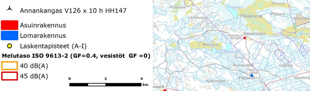 Nämä ovat enimmäisarvoja, jotka on laadittu yöaikaiselle melulle nukkumiseen tarkoitettuihin tiloihin.