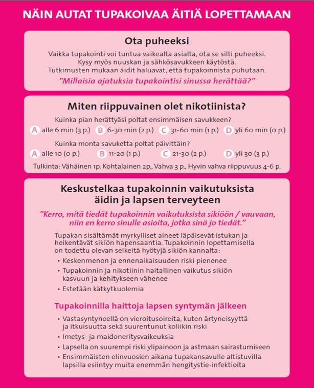 Työkalu pinkki kortti Korttia ei ole tarkoitettu antaa asiakkaille jaettavaksi.