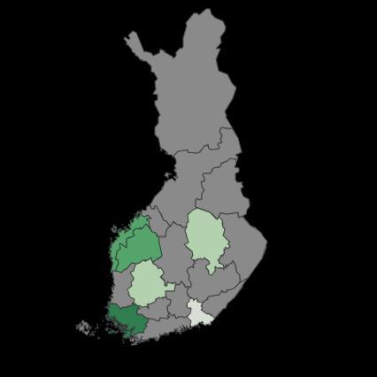 76 Liite 12. Indikaattoreita hankemaakunnista Kuva 1. Kokonaislainaus/asukasluku ja kirjaston fyysiset käynnit/ asukasluku. (Suomen yleisten kirjastojen tilastot: tilastot.kirjastot.fi.) Kuva 2a.
