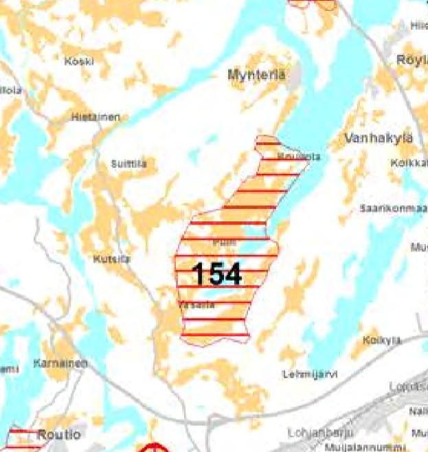 AIKAISEMMAT INVENTOINNIT, SELVITYKSET JA SUOJELUKOHTEET Valtakunnallisesti merkittävät rakennetut kulttuuriympäristöt (RKY 2009) ja valtakunnallisesti arvokkaat maisema-alueet (Maisema-aluetyöryhmän