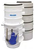 SANIMAT - SANIMAT S pumppaamo sopii jäteveden automaattiseen pumppaukseen padotuskorkeuden alapuolisista kohteista, esim.