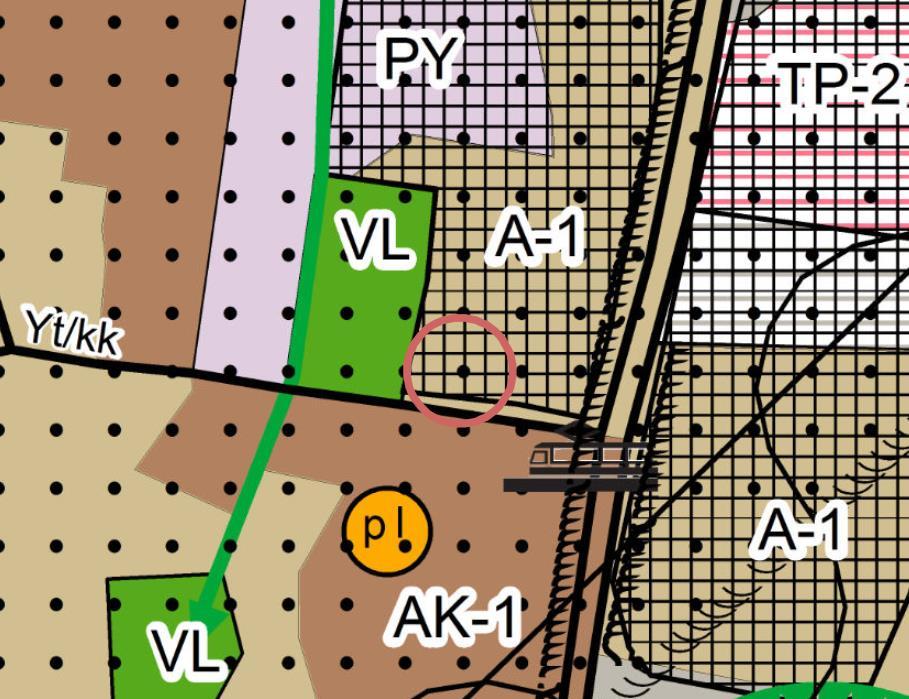 Ympäristöhäiriöt Suunnittelualue sijaitsee Helsinki-Vantaan lentoaseman lentomelualueella (ennustetilanne 2025, Lden 55-60 db(a)).