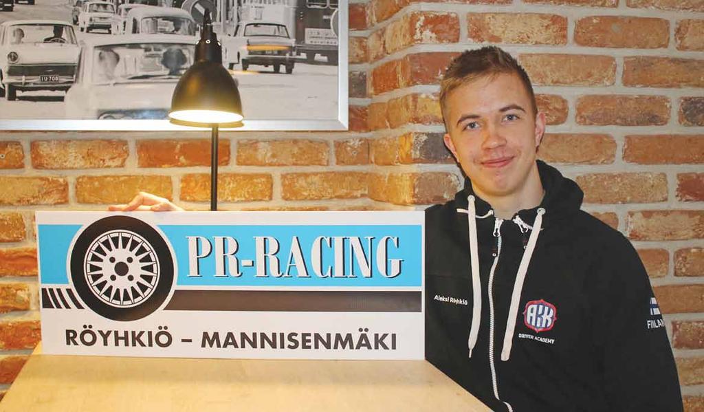 Aleksi Röyhkiö hakee menestystä PR-Racingin väreissä Seuraamme liittyi tämän vuoden alussa nouseva rallikyky Aleksi Röyhkiö.