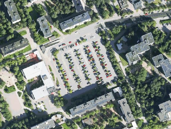 9 ilmakuva Maanmittauslaitos 2010 Liikenne ja pysäköinti Suunnittelualueen rajana pohjoisessa ja lännessä on Orivedenkatu, joka on alueen kokoojakatu.