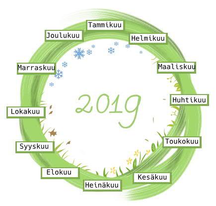 26.1. Villaskkajoksn SM-kisat 6.12. Itsenäisyyspäivän jhla 24.2. Moottoripyörien SM-jäärata-ajot 22.11. Jolnavas 6.4. Orivesi-päivä 21.